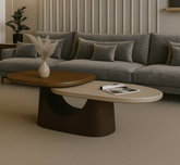 Gharaana Centre Tables Bruno Wooden 3-Tier Centre Table